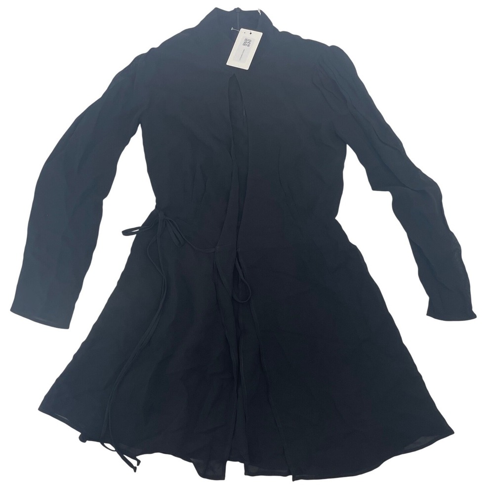 Reformation Ottessa Dress XXS Black NWT